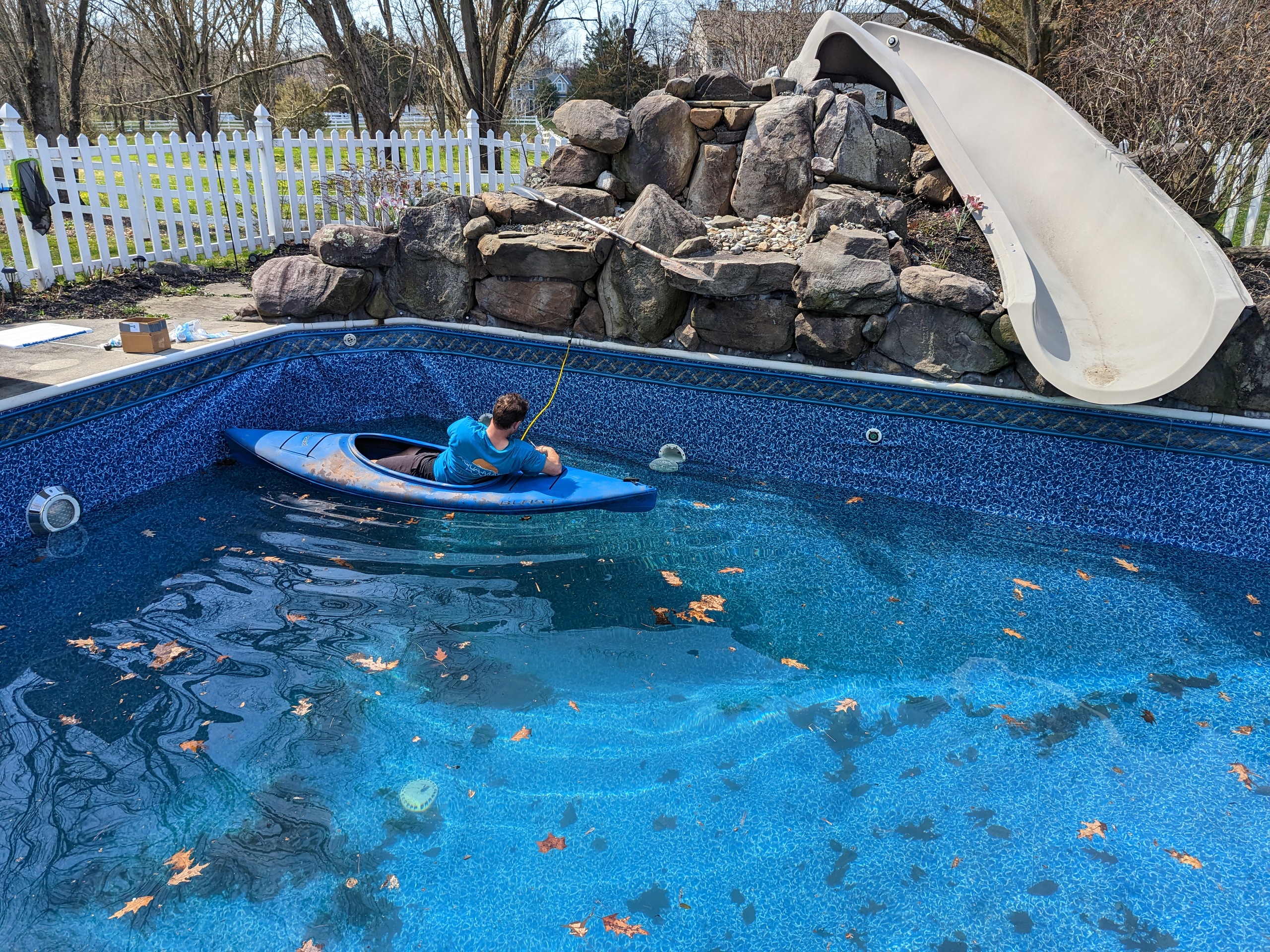 Vinyl liners and safety covers